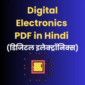 Digital electronics PDF in Hindi